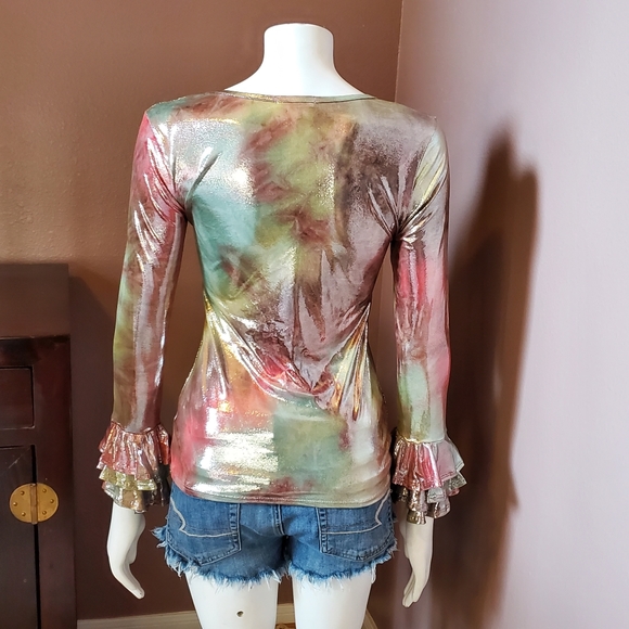 WHISPER metallic tie dye T-shirt - Picture 3 of 5